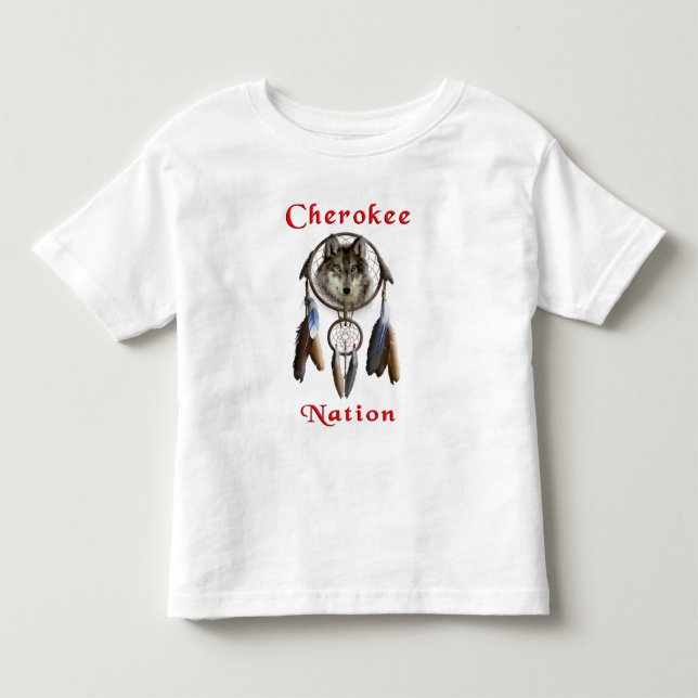 Cherokee nation toddler T-Shirt (Front)
