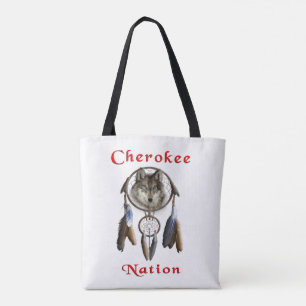 Cherokee nation tote bag