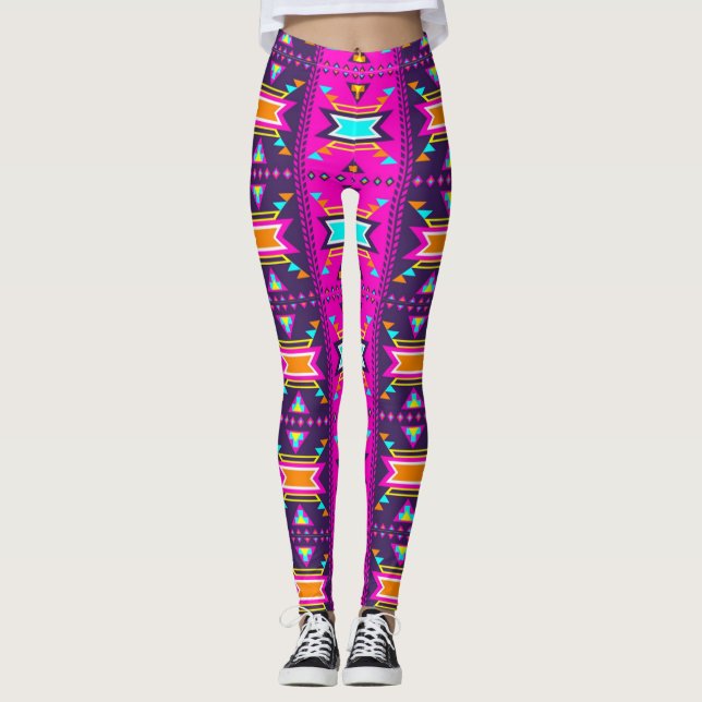 Cherokee Pattern Leggings (Front)