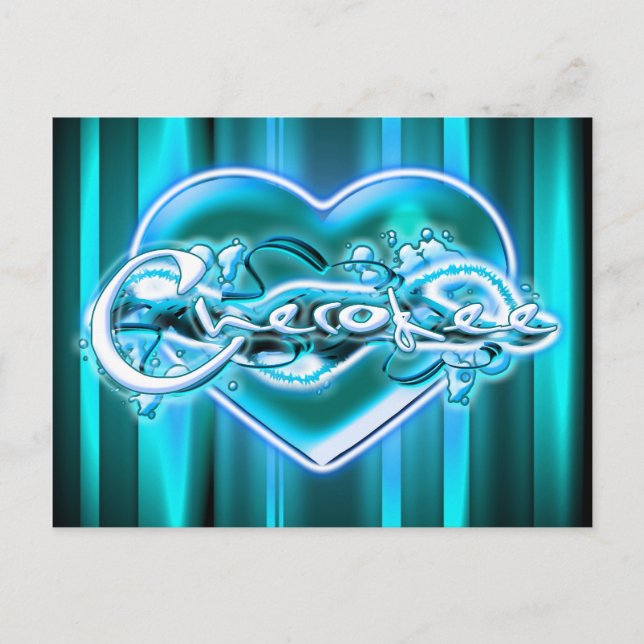 Cherokee Postcard (Front)