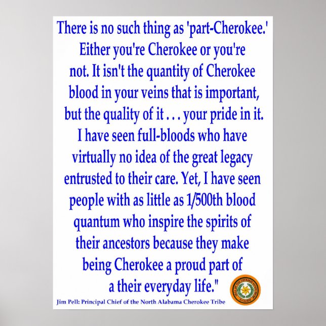 cherokee poster (Front)