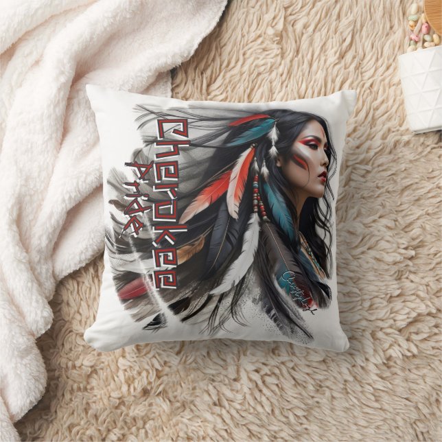 Cherokee Pride 4 Cushion (Blanket)