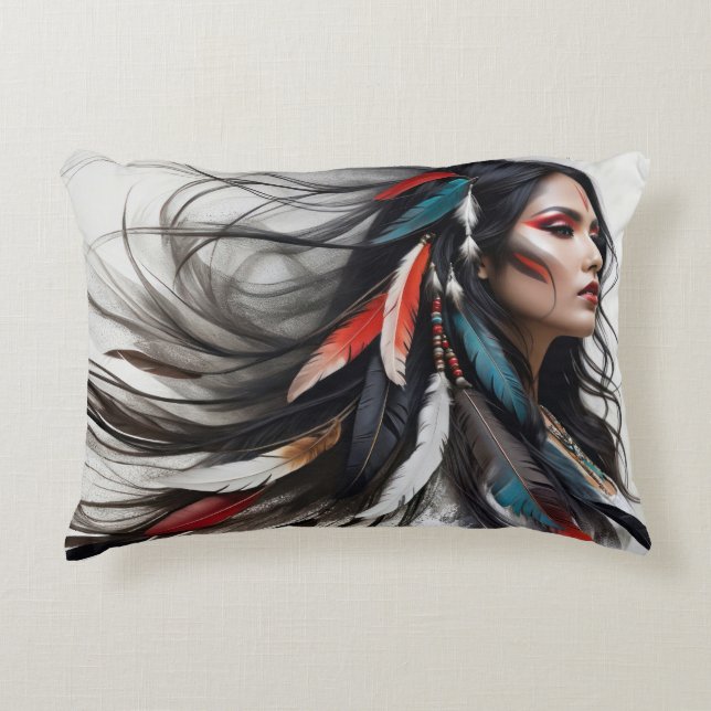 Cherokee Pride 4 Decorative Cushion (Front)
