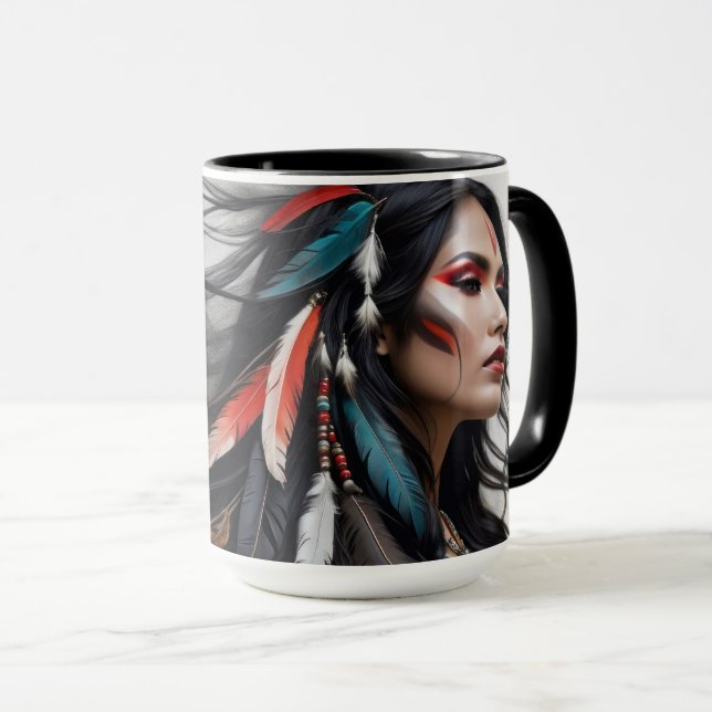 Cherokee Pride 4 Mug (Front Right)