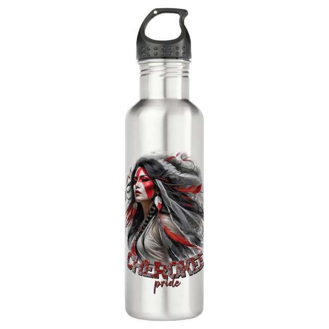 Cherokee Pride 710 Ml Water Bottle (Front)