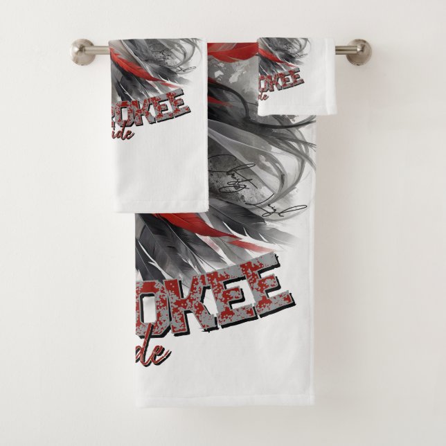 Cherokee Pride Bath Towel Set (Insitu)