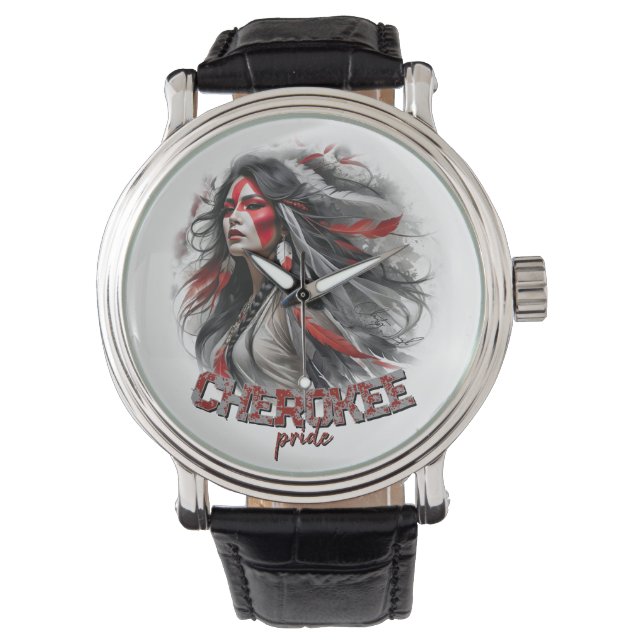 Cherokee Pride Watch (Front)