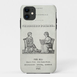 Cherokee Primer, 1845 (engraving) Case-Mate iPhone Case