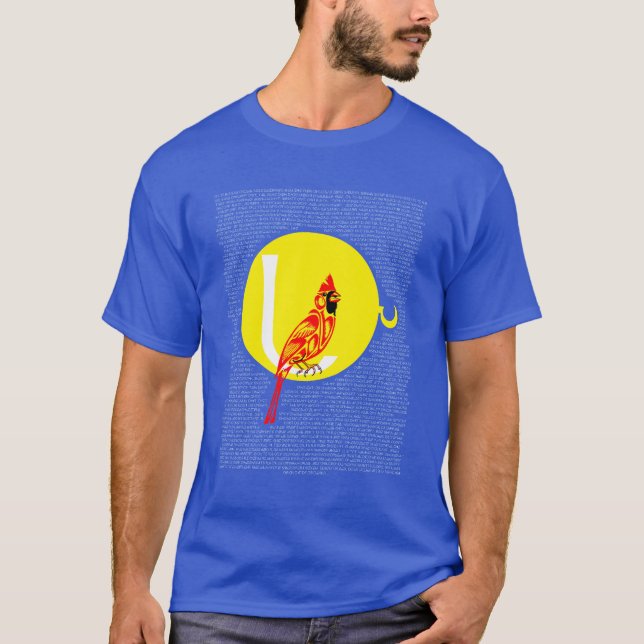 Cherokee Redbird - the Daughter of the Sun T-Shirt (Front)