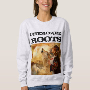 CHEROKEE ROOTS LADIES WOMEN SWEATSHIRTS T-SHIRTS