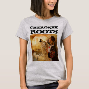 CHEROKEE ROOTS LADIES WOMENS TEES T-Shirt