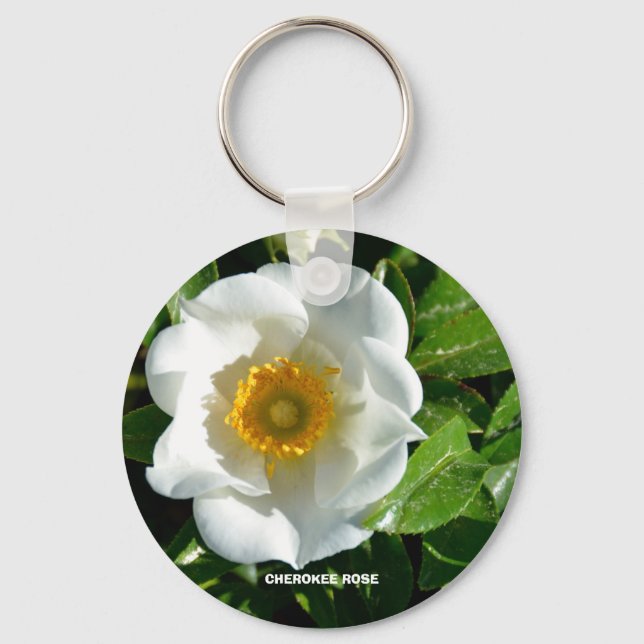 CHEROKEE ROSE KEY RING (Front)