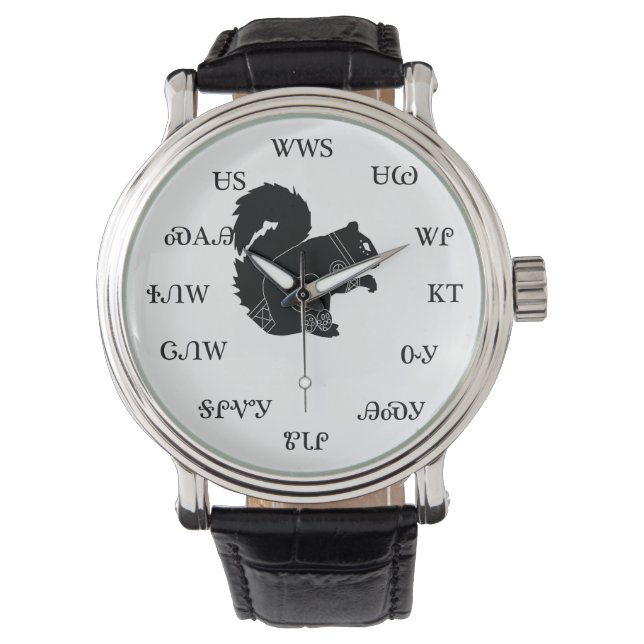 Cherokee Squirrel Watch (Front)