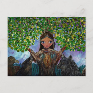 Cherokee Tree Postcard