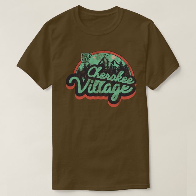Cherokee Village, Arkansas  T-Shirt (Design Front)