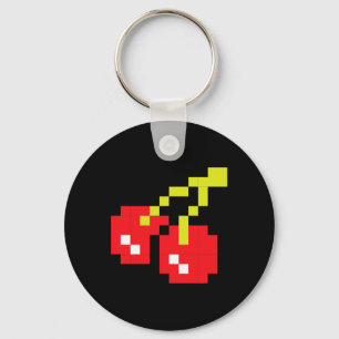 Cherries 80s Video Game Halloween Costume Easy Gro Key Ring