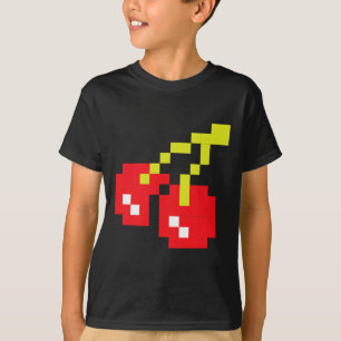 Cherries 80s Video Game Halloween Costume Easy Gro T-Shirt