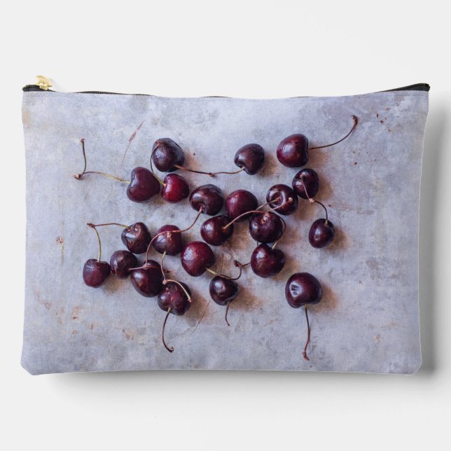Cherries Accessory Pouch (Front)