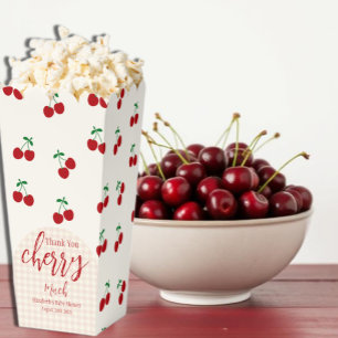 Cherries Baby Shower Favour Box