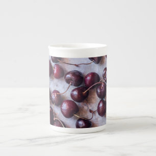 Cherries Bone China Mug
