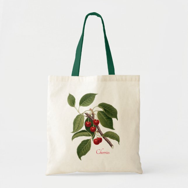 "Cherries" Budget Tote Bag (Front)