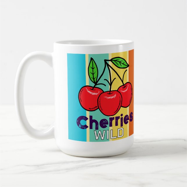 Cherries Coffee Mug (Left)