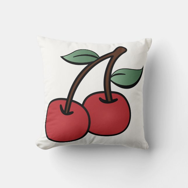 Cherries Cushion (Front)