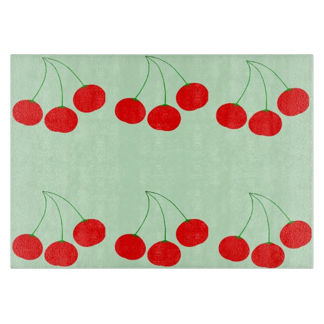 Cherries Cutting Board (Front)