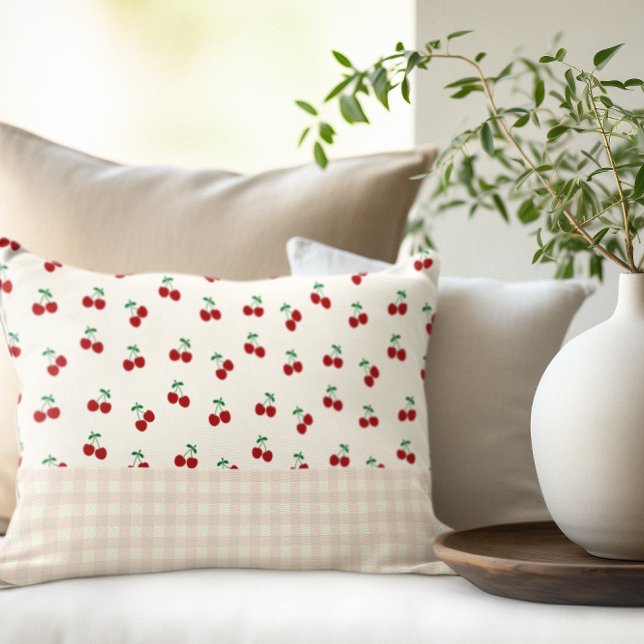 Cherries Decorative Cushion (Creator Uploaded)