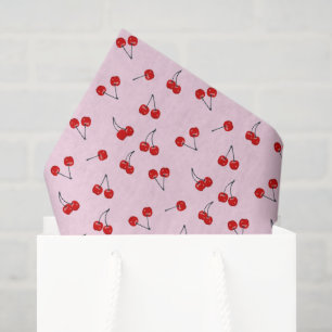 Cherries Decoupage Paper, Summer Fruit Tissue Paper