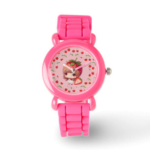 cherries fairy pink and red Watch