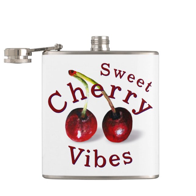 Cherries Flask (Opened)