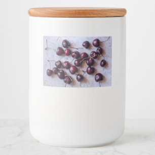 Cherries Food Label