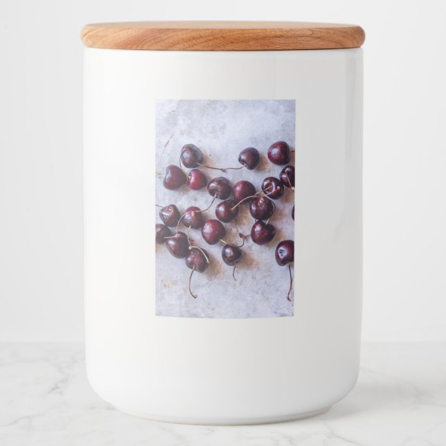 Cherries Food Label (Front)
