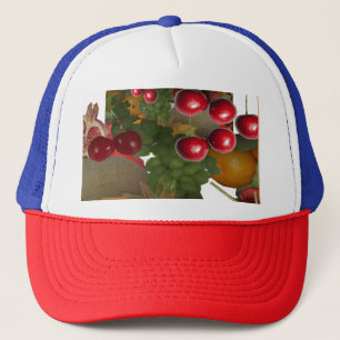 Cherries Fruits Trucker Hat