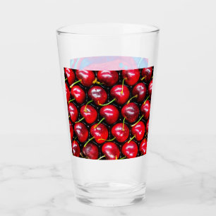 Cherries Glass