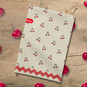 Cherries Hand Towel 