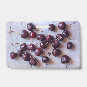 Cherries ID Badge