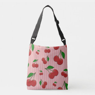 Cherries Illustration Crossbody Bag