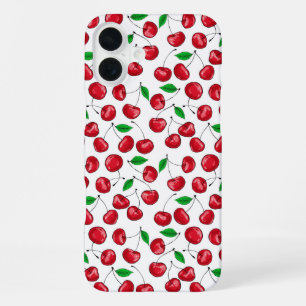 Cherries iPhone 16 Plus Case