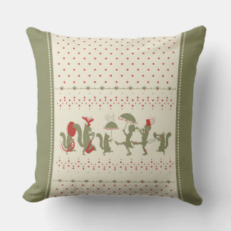 Cherries Jubilee Throw Pillow
