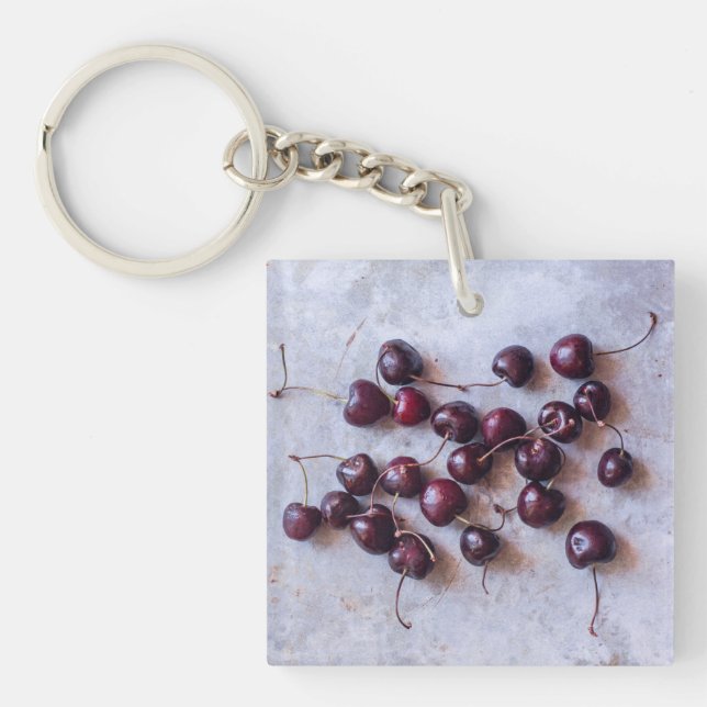 Cherries Key Ring (Front)