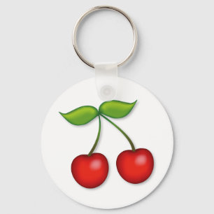 Cherries  key ring