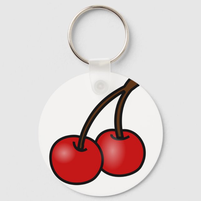 Cherries Key Ring (Front)