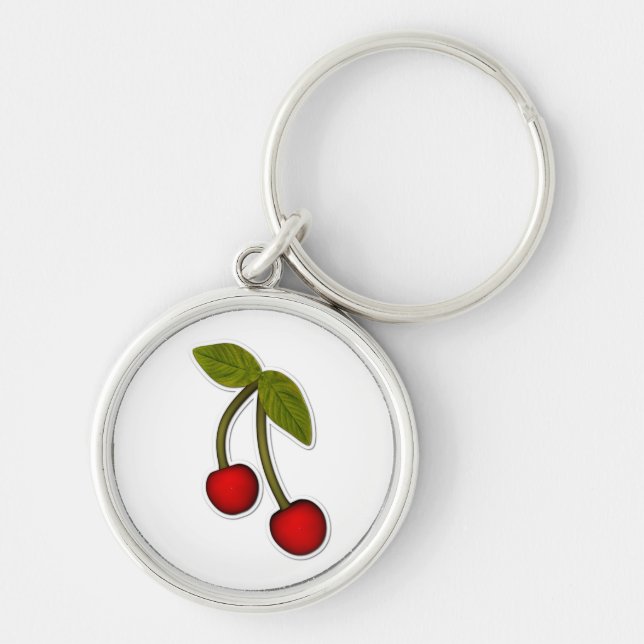 CHERRIES KEYCHAIN (Front)