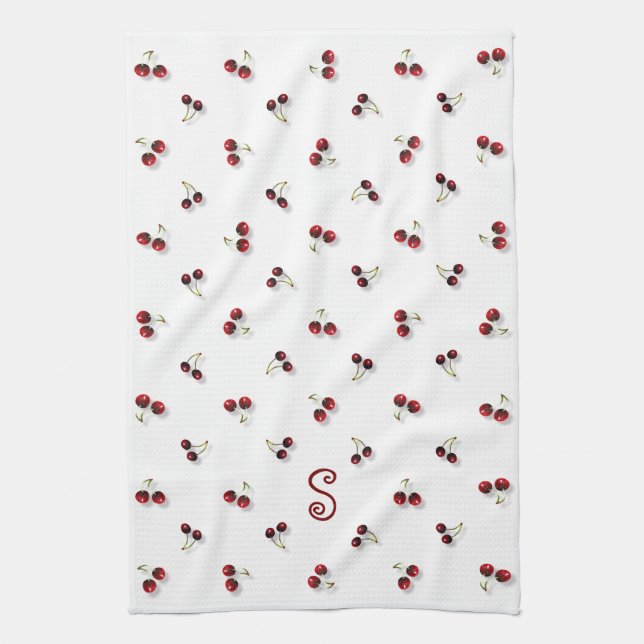 Cherries Kitchen Towels (Vertical)