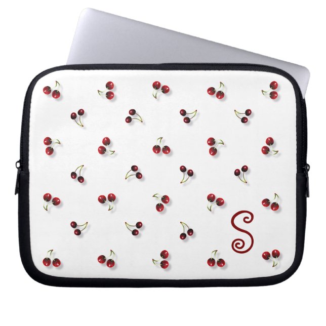 Cherries Laptop Sleeve (Front)