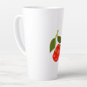 Cherries Latte Mug