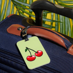 Cherries Luggage Tag