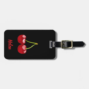 Cherries Luggage Tag